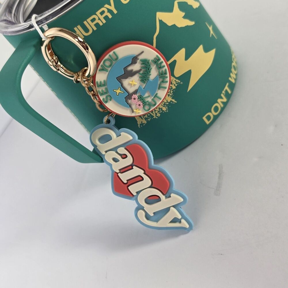 💚NWT Starbucks X Dandy Worldwide Camp Mug w/Charms